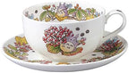 Noritake T97285A/4660-5 Milk Tea Cup & Saucer, 11.8 fl oz (325 cc), My Neighbor Totoro Gajimi Edition, Microwave Safe, 1 Guest, Bone China by Noritake