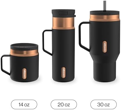 Contigo SnapSeal 30 oz Stainless Steel Vacuum-Insulated Tumbler with Handle & Reusable Straw, Leakproof AutoClose Lid, Cup Holder Friendly, BPA-Free & Lead-Free, Dishwasher Safe - Image 4