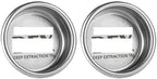 58.5mm Espresso Filter Baskets 15-20g Coffee Basket With Puck Screen Fit 58mm Portafilters Machine Accessories(2pcs 18g Basket) by Unknown