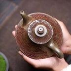 Tea Kettle Home Retro Stoneware Creative Teapot Office Tea Maker Ceramic Tea Infuser - Image 4