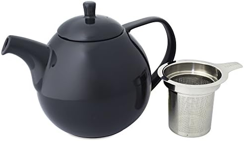 FORLIFE Curve Teapot with Infuser, 45-Ounce, Black Graphite - Image 2