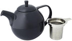 FORLIFE Curve Teapot with Infuser, 45-Ounce, Black Graphite - Image 2