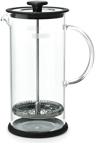 Cafe Style 828-BLK Coffee/Tea Press, 32-Ounce, Black - Image 2