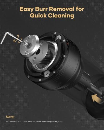 Cocinare ESSENCE DUO B38 Ultra Electric Coffee Grinder - Manual Grinder Kit - Image 6