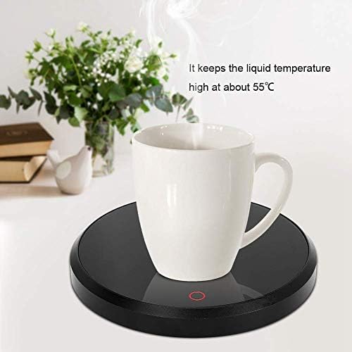 Coffee Mug Warmer for Desk Tea, Electric Cup Warmer with Heating Function 15 Watt Beverage & Coffee Warmer Plate, Warm Pad for Coffee Tea(US Plug 110V) - Image 3