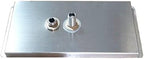 YBB Pitcher Rinser Cup Washer Glass Cleaning Rinser with Side Sprays, Drain and Drip Tray for Bar Coffee Shop (13.8" x 6.3" x 1") - Image 3