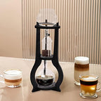Cold Brew Coffee Maker, Iced Coffee Cold Brew Drip Tower Coffee Tower, Makes 6-8 Cups, 20.29oz (Grey) - Image 7