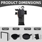 Detachable Coffee Accessory Storage Rack Black Right - Image 3