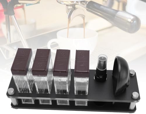 Omabeta Coffee Bean Storage Rack Organizer Stand with Dosing Cup and Spray Bottle Set for Home Bar Office Coffee Making Accessories - Image 6