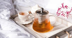 Cristel Darjeeling Collection Borosilicate Glass Teapot, 41 Ounces, With Stainless Steel Lid and Infuser - Image 2
