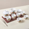KEYDUACU Gaiwan Tea Set, Chinese Gongfu Tea Set, Portable for Adults, Home by KEYDUACU