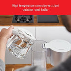 ZWILLING Enfinigy Glass Drip Coffee Maker 12 Cup, Awarded the SCA Golden Cup Standard, Silver - Image 4