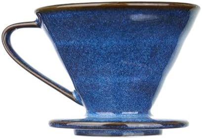 Glazed Ceramic Coffee Filter Cup, Sturdy, L by Unknown