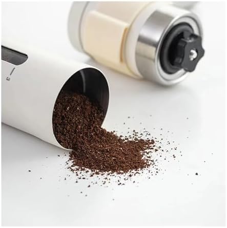 Manual Coffee Grinder Multifuntional Stainless Steel Coffee Bean Hand Crank Coffee Grinder Portable for Camping Office Use(Black Upgrade) - Image 3