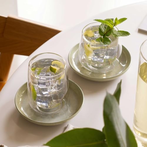 Villeroy & Boch Artesano Hot & Cold Beverages Latte-Macchiato Mug, Set of 2 Glasses, Double-Walled Glasses for Cold and Hot Beverage, 15.5 oz, Borosilicate Glass, Dishwasher-Safe, Microwave-Safe - Image 4