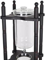 Large Capacity Cold Brew Tower Japanese Cold Brew Maker Glass Cold Brew Coffee Makers Drip Coled Coffee Tower Iced Tea Maker for Home Office Coffee Shop - Image 5