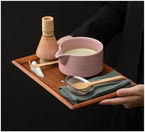 Matcha Tea Set 4/8 Piece Powder Kit Bowl Whisk Accessories Holder For Tea-Making Tools(5pcs-001) - Image 6