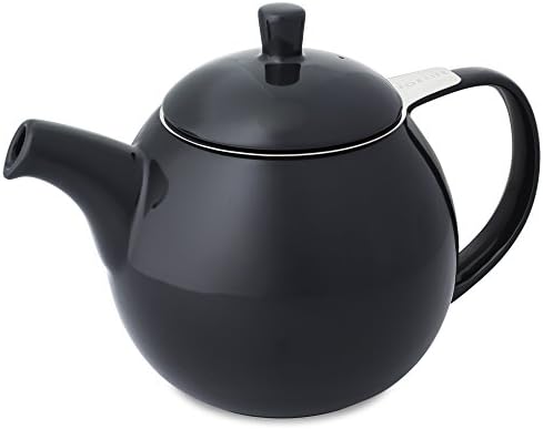 FORLIFE Curve Teapot with Infuser, 24-Ounce, Black Graphite by Unknown