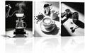 YeiLnm Pour Over Coffee Dripper Set with Glass Server, Gooseneck Kettle, Latte Art Cup, and Storage Canister, Barista Brewing Kit by YeiLnm