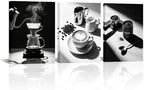 YeiLnm Pour Over Coffee Dripper Set with Glass Server, Gooseneck Kettle, Latte Art Cup, and Storage Canister, Barista Brewing Kit by YeiLnm