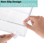 Prsildan 6 Small Drawers Stackable Storage Drawer Clear Acrylic Organizer - Image 6