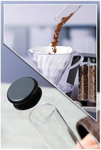 Single Bean Storage Tubes Coffee Bean Cellars Dustproof Clear Airtight 4 Tubes for Pantry Restaurant Kitchen Cafe - Image 5