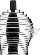 Alessi MDL02/1 B "Pulcina" Stove Top Espresso 1 Cup Coffee Maker in Aluminum Casting Handle And Knob in Pa, Black - Image 6