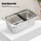 Large Coffee Knock Box, Stainless Steel Coffee Grounds Container, Espresso Knock Box for Families, Homes, Kitchens - Image 2