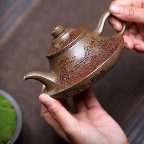 Tea Kettle Home Retro Stoneware Creative Teapot Office Tea Maker Ceramic Tea Infuser - Image 5