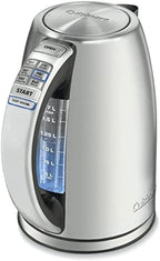 Cuisinart CPT-180P1 Metal Classic 4-Slice Toaster, Brushed Stainless & Electric Kettle, 1.7-Liter Capacity, Cordless 1500-Watts for Fast Heat Up, Stay Cool Non-Slip Handle, Stainless Steel, CPK-17P1 - Image 5