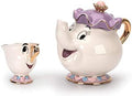 Cartoon New Beauty And The Beast Teapot Mug Mrs Potts Chip Tea Pot Cup by GZHaiTuoSi