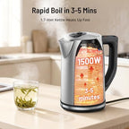 PARIS RHÔNE 1.7L Electric Tea Kettle, 6 Precise Temperature - Image 4