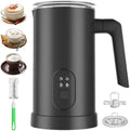 Professional Automatic Foam Maker Electric Milk Frother (Black) by Unknown