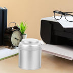 ibasenice 6 Pack Silver Tin Tea Canisters with Lids for Loose Leaves - Image 5