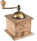 Peugeot Antique Coffee Grinder, 8.25 in, Matte Aged PEFC Beech Wood by Unknown