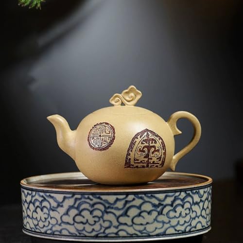 Tea Kettle Handmade Xiangyun Purple Clay Pot Home Single Loose Tea Tea Maker Ceramic Tea Infuser - Image 3