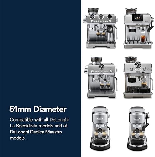 De'Longhi Rosewood Bottomless Portafilter, 51mm - Image 5