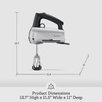 Breville BHM800DBL Handy Mixer for Baking, Damson Blue - Image 7