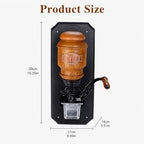 Wall Mounted Manual Coffee Grinder, Adjustable Coarseness - Image 5