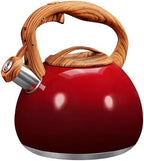 GGC Whistling Tea Kettle for Stove Top, 3.2QT/3L Stainless Steel Tea Kettle by GGCProducts