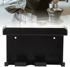 Portafilter Wall Holder: Space Saving Wall Mounted Rack for Coffee Tools, Multi Functional Iron Portafilter Holder - Image 2