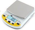 CGOLDENWALL Precision Lab Scale 5000gX0.01g Analytical Electronic Balance Digital Laboratory Scale Precision Jewelry Scales Kitchen Weighing Electronic Scales 0.01g Calibrated 110V (5000g, 0.01g) by CGOLDENWALL