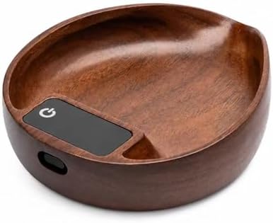 Coffee Scale with Timer Digital Espresso Scale with Walnut Wood Finish High Precision 0.3g-999g USB-C Rechargeable Walnut Brown,One Size by Unknown