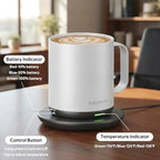 BSUNTA 16oz Self Heating Coffee Mug, Rechargeable Electric Heated Mug - Image 4
