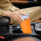 20oz Tumbler Insulated Tumblers Vacuum Coffee Mug with Lid Orange 6Pack - Image 7