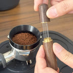 Espresso Coffee Stirrer WDT Needle Wood Handle - Image 3