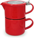 FORLIFE cafe Style 14-Ounce Tea for 1, Red by Unknown