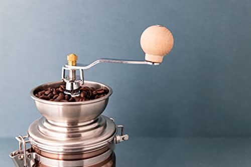 La Cafetière Stainless Steel Coffee Grinder, Copper Finish - Image 5