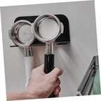 ABOOFAN 5pcs Coffee Portafilter Wall Rack Sturdy Holder Double-sided Tape for Easy Installation Coffee Storage for Home - Image 3