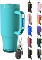Frost Buddy Thicc Buddy 40oz Tumbler - Spill-Proof Flip Lid (Tidal Teal1) by FrostBuddy